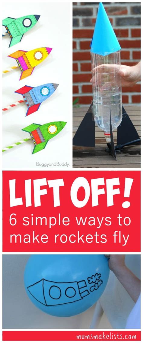 HOW TO MAKE ROCKETS FLY | Skola, Förskola, Skoltips