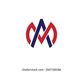 Ma Logo Design Vector Template Stock Vector (Royalty Free) 2047100186