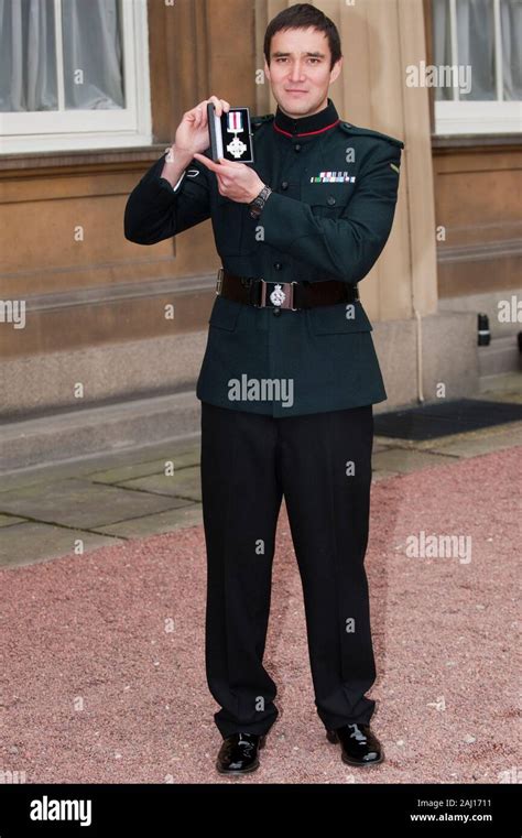 Lance Corporal James McKie from The Rifles Regiment who received a ...