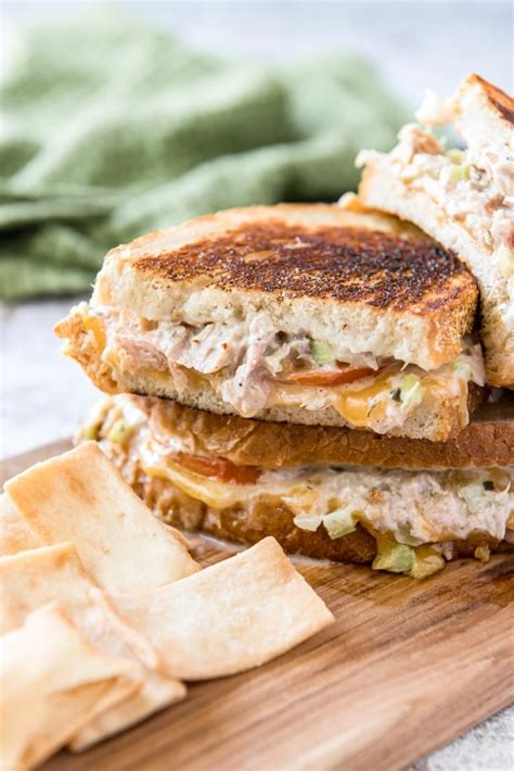 The Best Tuna Melt Sandwich | YellowBlissRoad.com