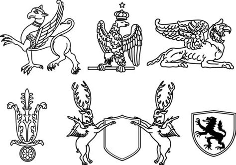 Heraldic Animals Vector Art, Icons, and Graphics for Free Download