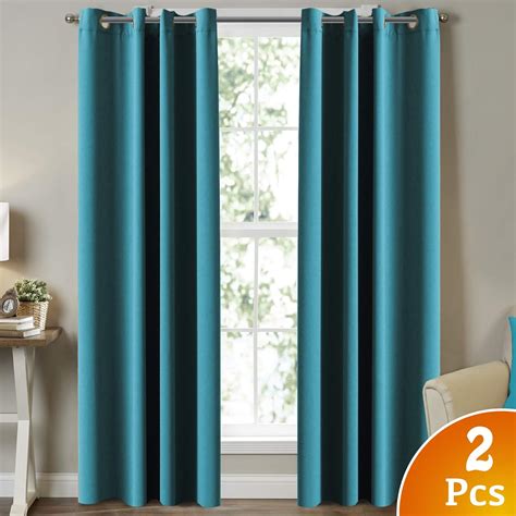 Best teal and coral curtains for living room - Your House