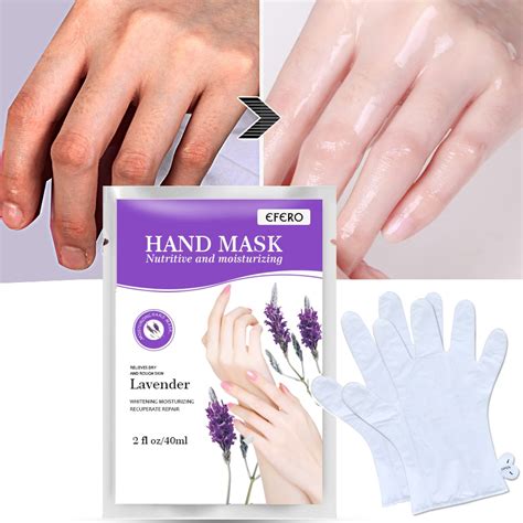 4Pair Hand Masks Skin Care Mask for Hands Spa Exfoliating Whitening Nourishing Moisturing Hand ...