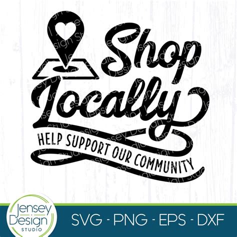 Shop Locally svg Small Business tshirt png Support Local | Etsy