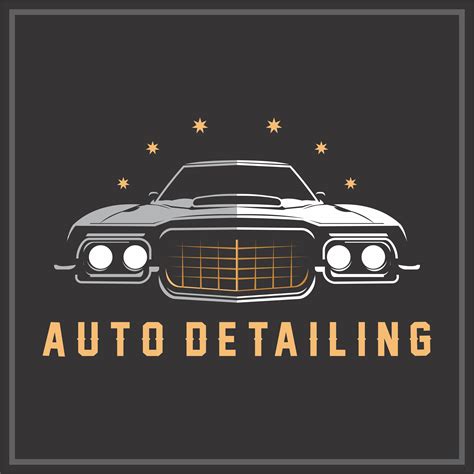 Auto Detailing Logo Car Salon Car Stock Vector (Royalty Free ...