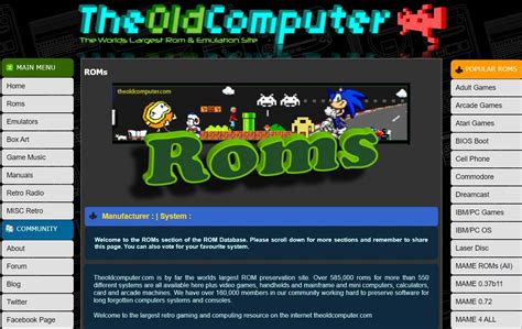 20 Best Rom Download Sites For Free Game Roms 2022 | techlatest