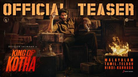 Dulquer Salmaan King of Kotha Teaser Is Out | cinejosh.com