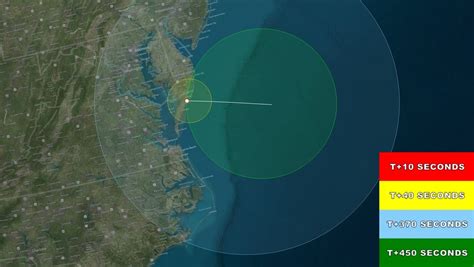 NASA sounding rocket launched from Wallops Island