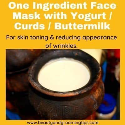 15 One-Ingredient Homemade Face Masks For Fabulous Skin | Beauty and ...