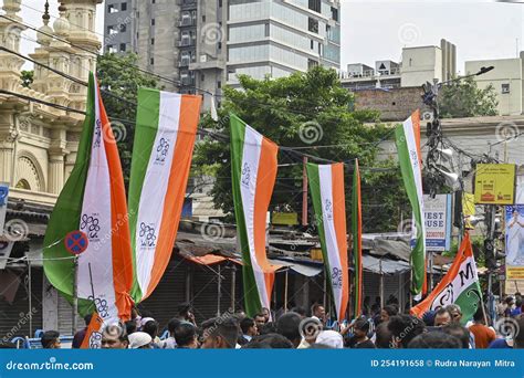 All India Trinamool Congress Party, TMC, at Ekushe July Shadid Dibas, Martyrs Day Rally ...