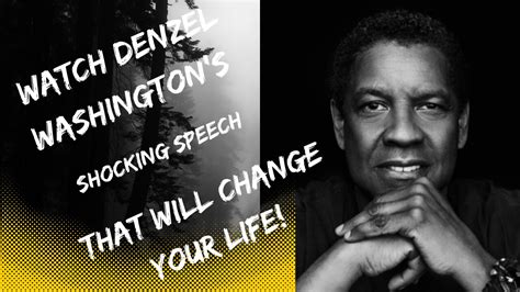 Denzel Washington's Shocking Speech That Will Change Your Life! # ...