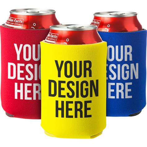 custom koozies no minimum no setup - Karie Mosby