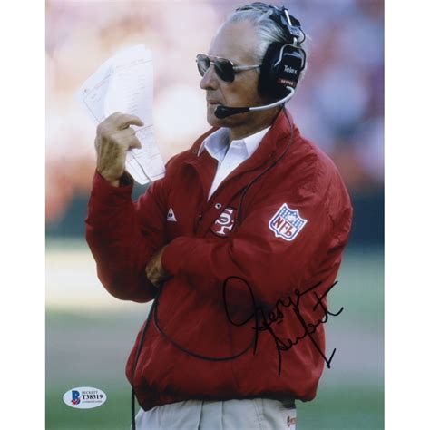 George Seifert Signed 49ers 8x10 Photo (Beckett) | Pristine Auction