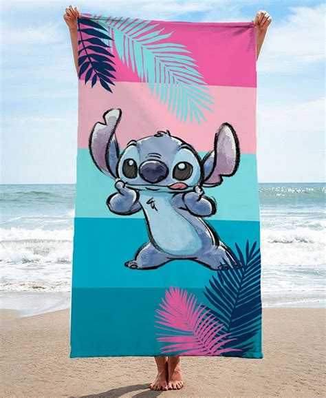 Lilo Stitch Beach Towel, 58" x 28" - Macy's