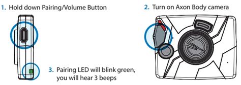 Axon Body - Pairing with a mobile device