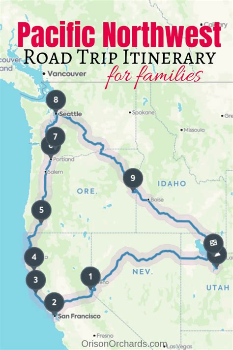 Pacific Northwest Road Trip Itinerary for Families | Orison Orchards