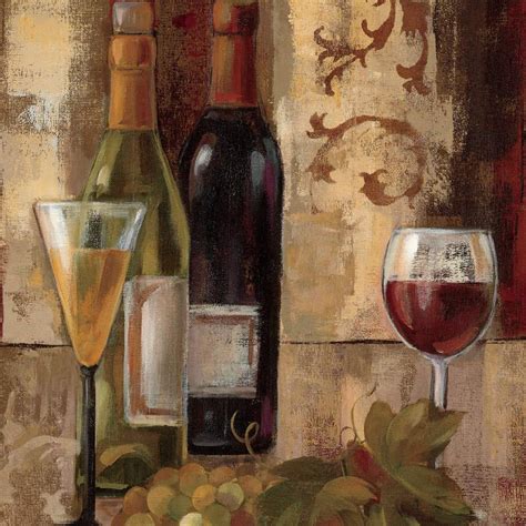 Vintage Wine Paintings | Prints, Framed Prints And Multi Panel Art