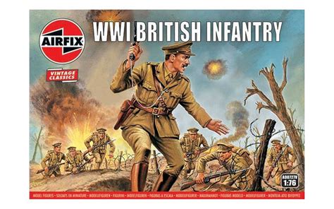 1/76 WW1 イギリス歩兵 | AIRFIX | 輸入キット | GSI クレオス Mr.HOBBY