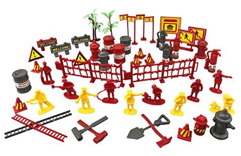 Liberty Imports Firefighter Action Figures - Big Firemen Bucket Kids ...