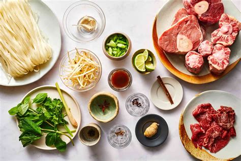 A List of Ingredients for Making Beef Pho