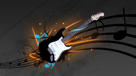 Download Music Guitar HD Wallpaper