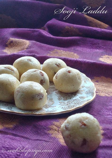 Cook like Priya: Rava Laddu using Condensed Milk | Sooji Laddu | Indian ...