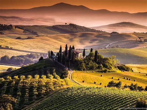 720P free download | Tuscany sunset, mountain, sunset, nature, italy, HD wallpaper | Peakpx