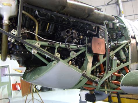 Supermarine Spitfire Mk.V: engine detail | fw190a8 | Flickr