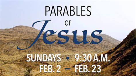 Parables of Jesus – Resurrection Lutheran Church