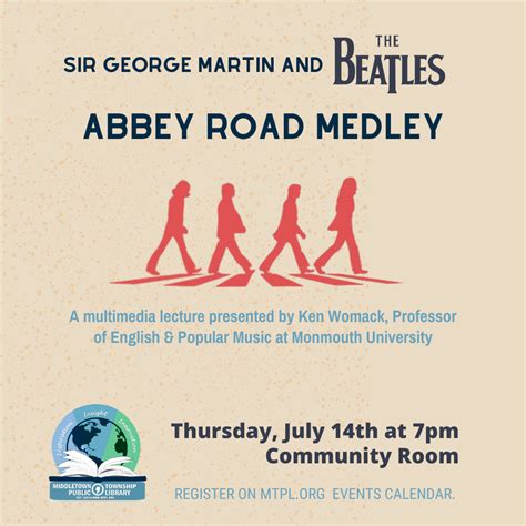 Prof. Womack to Present Multimedia Lecture on the "Abbey Road" Medley ...