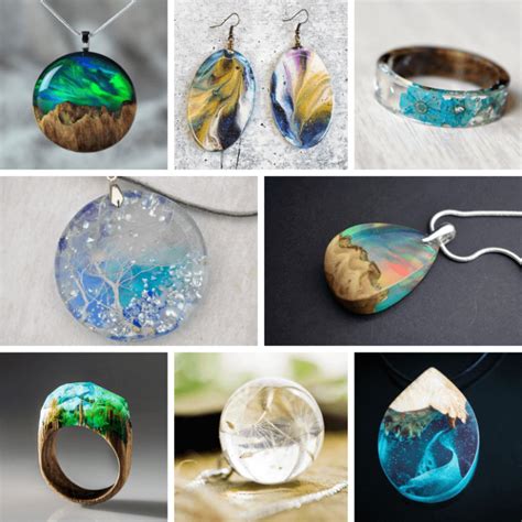 Epoxy Resin Jewelry Gifts - New Our Virginia Home