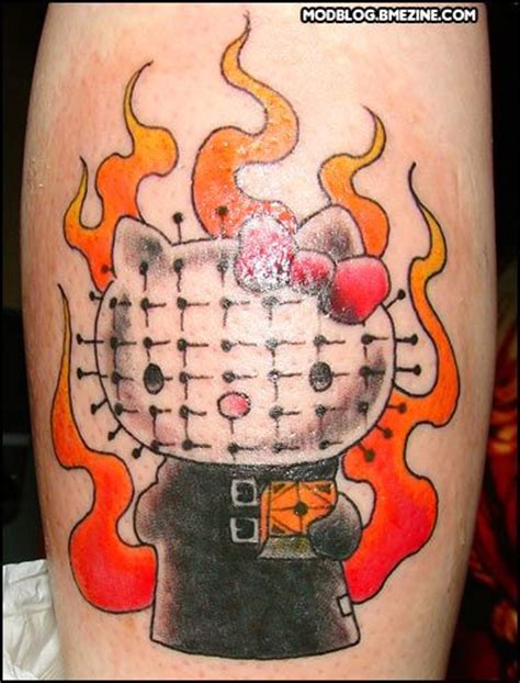 15 Utterly Bizarre Hello Kitty Tattoos - Neatorama