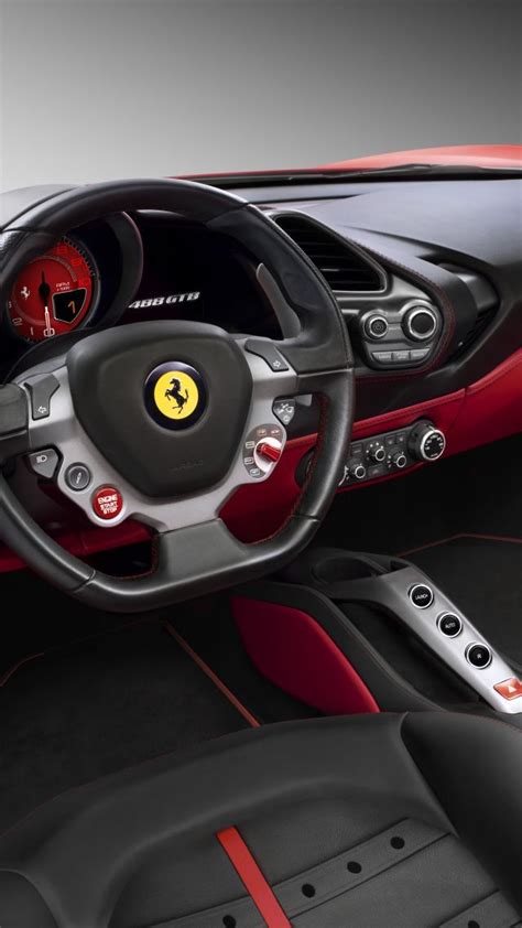 Ferrari 488 GTB, coupe, supercar, sport car, review, buy, rent, interior Ferrari 488 Gtb ...