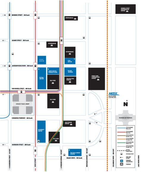 DePaul University Loop Campus Map - 55 e jackson chicago il • mappery