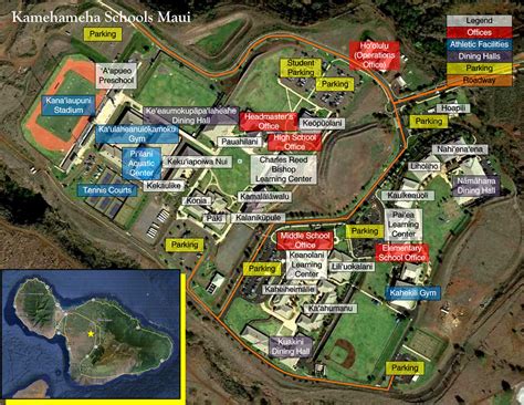 Kamehameha Kapalama Campus Map - Oconto County Plat Map