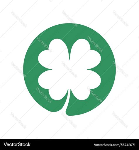 Clover print Royalty Free Vector Image - VectorStock