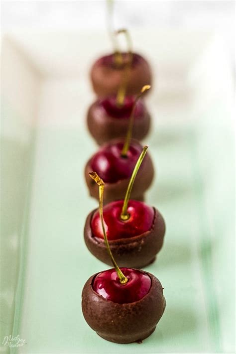 How to Make Chocolate Covered Cherries • MidgetMomma