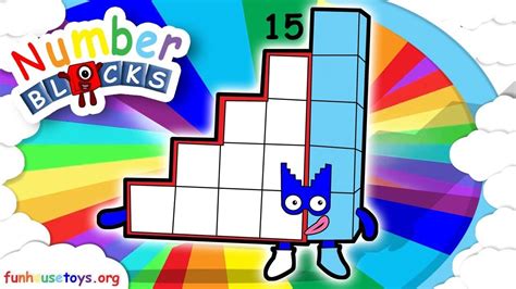 Numberblock 15 | Learn to count, Number fun, Basic math