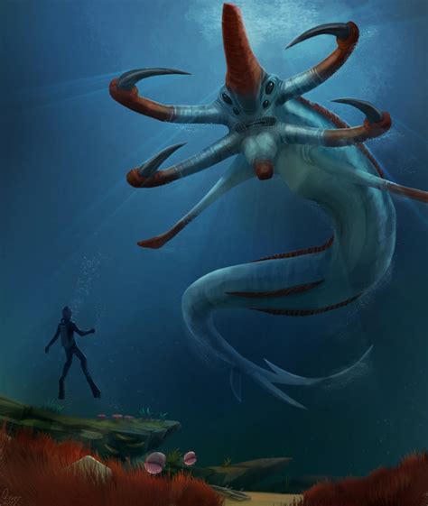 Subnautica - Reaper by quvr on DeviantArt