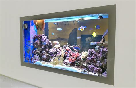 In Wall Aquarium Design & Installation | In Wall Fish Tank UK Specialist