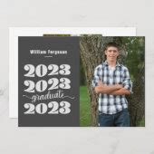 2023 Christian Graduation Photo Announcement | Zazzle