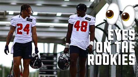 Houston Texans rookies to watch 👀 - YouTube