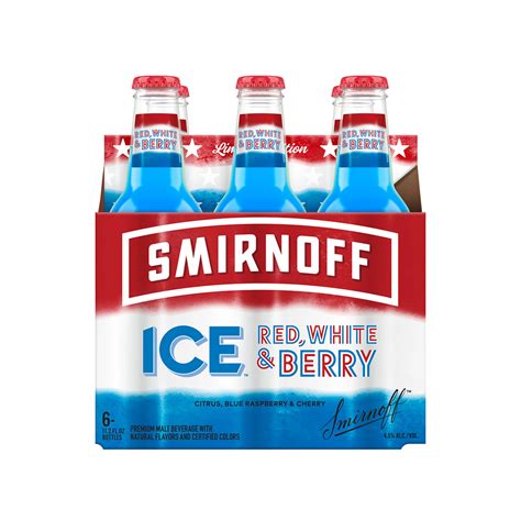 Smirnoff Ice Red, White, Berry - Shop Malt beverages & coolers at H-E-B