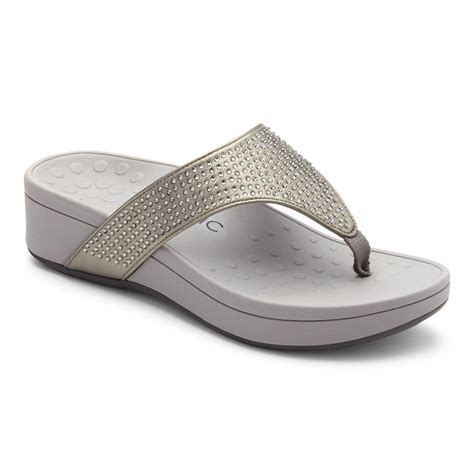 Vionic - Women's Vionic Naples Thong Sandal - Walmart.com - Walmart.com