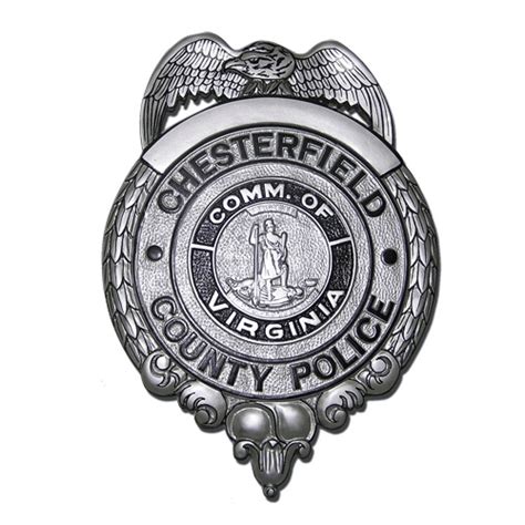 Chesterfield County Police Badge Plaque – American Plaque Company ...