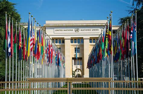 Palace of Nations - seat of the United Nations in Geneva 6107091 Stock ...