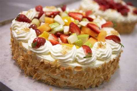 Pompadour Fruit Salad Cake – Chez Jean-Claude Patisserie