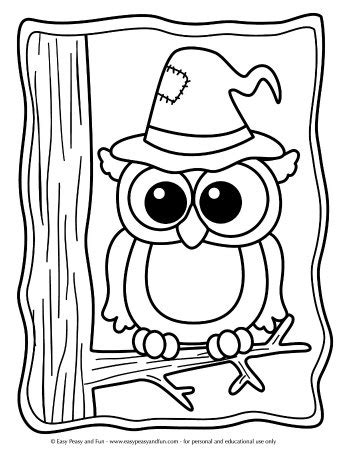 Halloween Coloring Pages - Many Free Printable Sheets - Easy Peasy and Fun