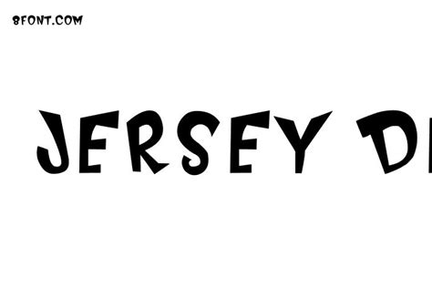 Jersey Devil Font - Free Font Download