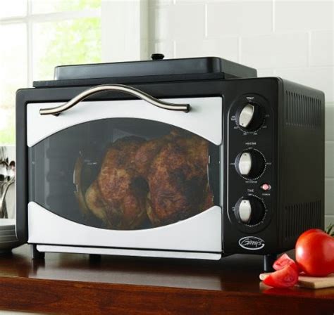 Rotisserie: Ginny's Brand 10-in-1 Toaster Oven & Rotisserie